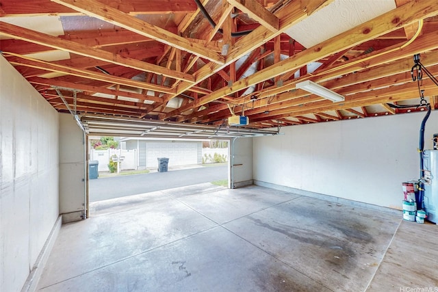 91-1092 Kaileolea Dr, Ewa Beach, HI 96706 - garage with a garage door opener and gas water heater