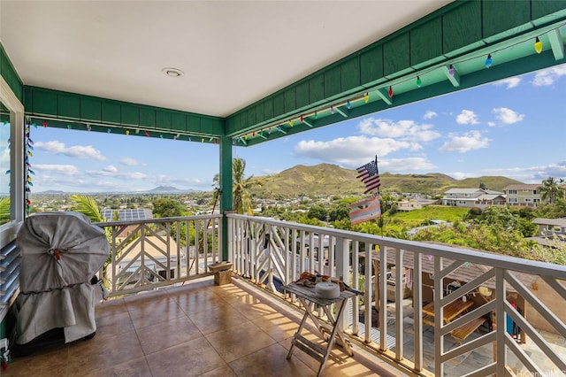 1315 Onioni St, Kailua, HI 96734 - balcony with a mountain view and area for grilling