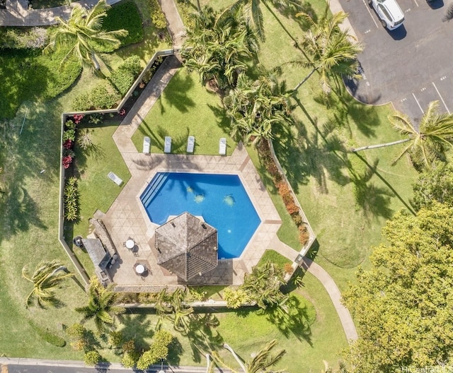 aerial view