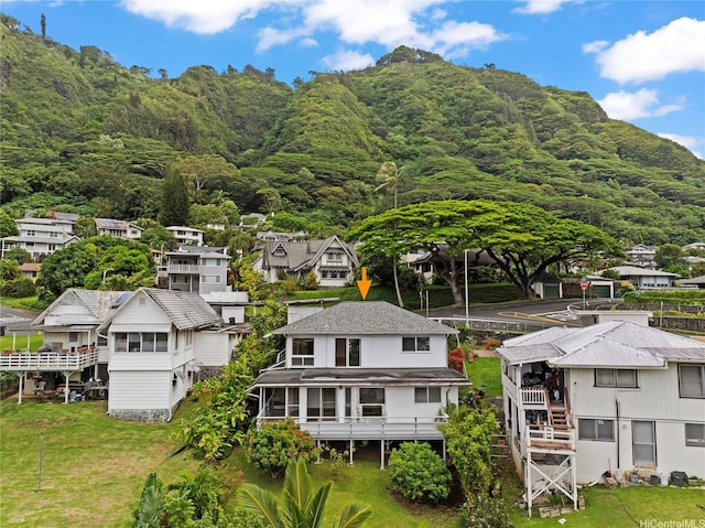 3251 Oahu Ave, Honolulu, HI 96822 - drone / aerial view of a heavily wooded area