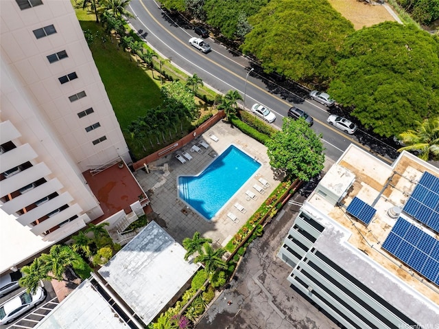 2920 Ala Ilima St Unit 1003, Honolulu, HI 96818 - bird's eye view of a pool