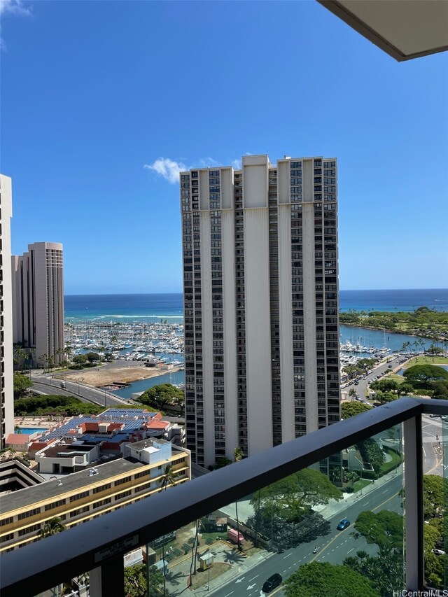 410 Atkinson Dr Unit 2213, Honolulu, HI 96814 - water view featuring nearby urban area