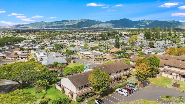 94-160 Anania Dr Unit 265, Mililani, HI 96789 - birds eye view of property with a residential view and a mountain view
