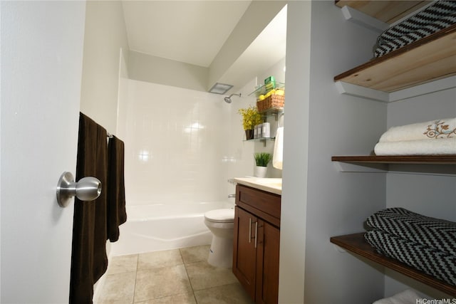 98-719 Iho Pl Unit 5/804, Aiea, HI 96701 - full bathroom with washtub / shower combination, vanity, and tile patterned flooring