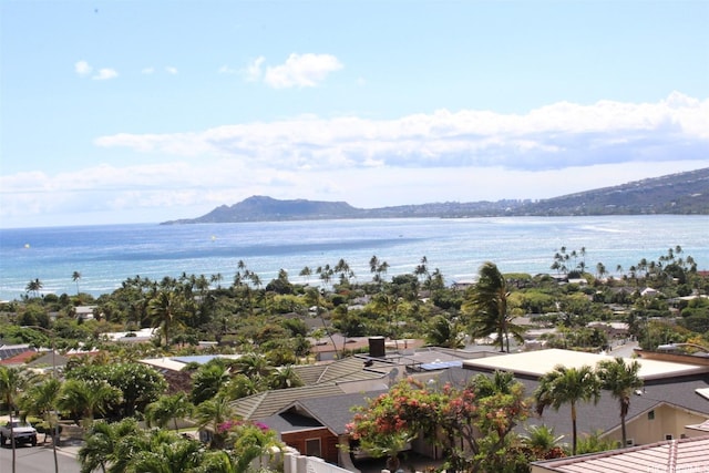 155 Polihale Pl, Honolulu, HI 96825 - water view featuring a mountain backdrop