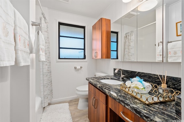 1230 Hoohulu St, Pearl City, HI 96782 - bathroom with wood finished floors and vanity