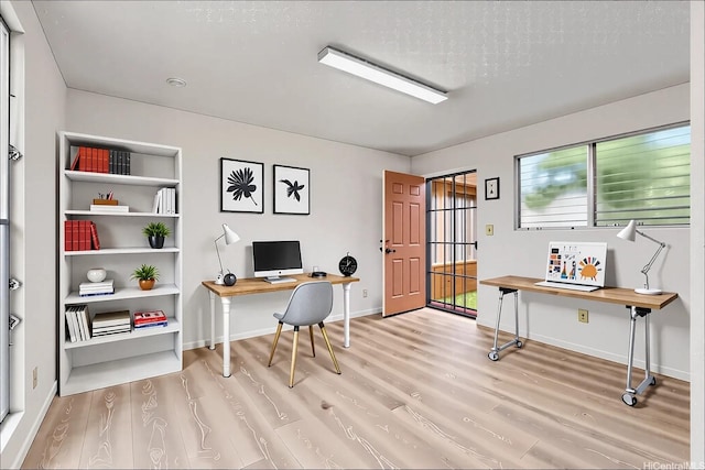 94-441 Kauopua St, Mililani, HI 96789 - office space with wood finished floors and baseboards