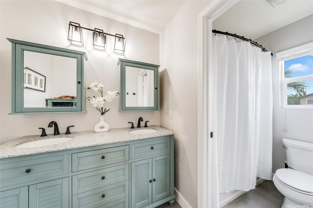 91-1180 Waiemi St, Ewa Beach, HI 96706 - full bathroom with toilet and double vanity