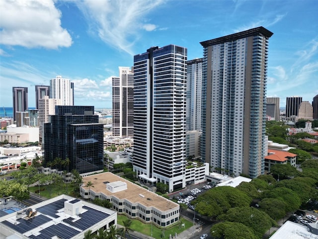 876 Curtis St Unit 3208, Honolulu, HI 96813 - view of building exterior with a skyline view