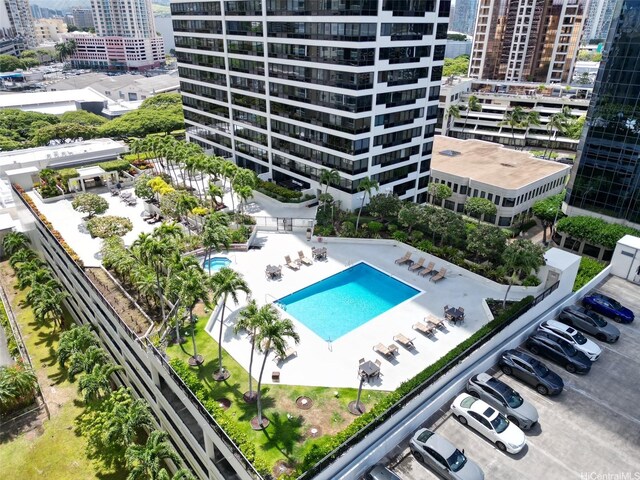 876 Curtis St Unit 3208, Honolulu, HI 96813 - view of urban area with a pool