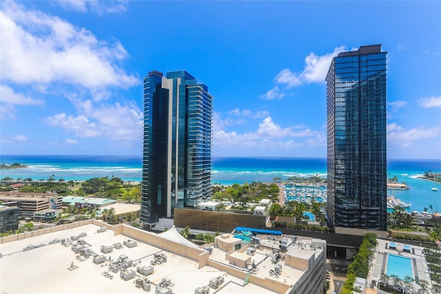 987 Queen St Unit 2102, Honolulu, HI 96814 - exterior space featuring a city view