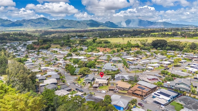 95-207 Waipono St, Mililani, HI 96789 - aerial view featuring a mountain view and a residential view