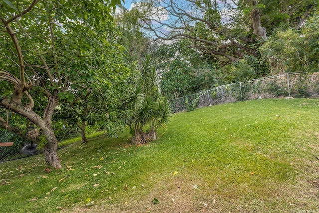 2168 Round Top Dr, Honolulu, HI 96822 - view of yard featuring fence