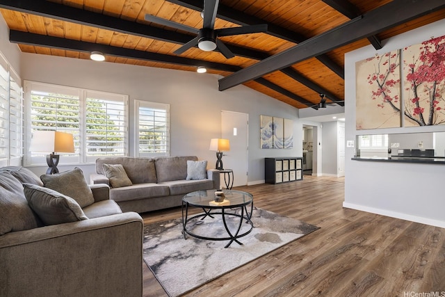 914 Lemiwai St, Wahiawa, HI 96786 - living room with wood ceiling, wood finished floors, and ceiling fan