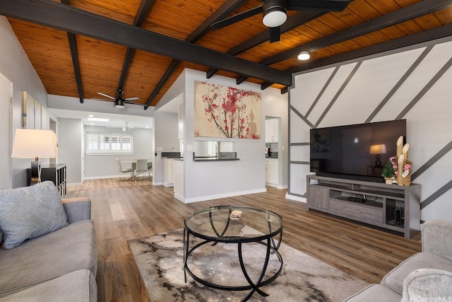 914 Lemiwai St, Wahiawa, HI 96786 - living area featuring a ceiling fan, wood ceiling, and wood finished floors