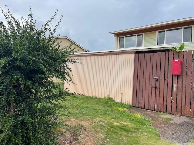 view of side of home