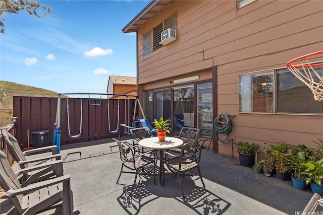 92-1327 Panana St Unit 49, Kapolei, HI 96707 - view of patio / terrace featuring fence and cooling unit