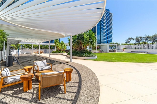 1000 Auahi St Unit 2410, Honolulu, HI 96814 - view of home's community featuring a patio area