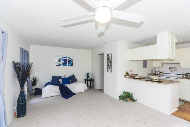 bedroom featuring carpet flooring