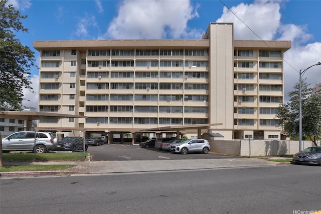 2977 Ala Ilima St Unit 805, Honolulu, HI 96818 - view of property with uncovered parking and fence