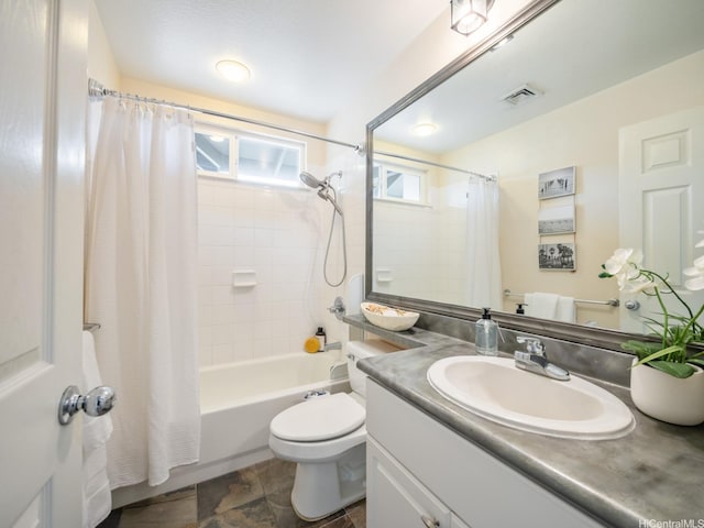 91-1075 Lanakoi St, Kapolei, HI 96707 - bathroom with vanity, toilet, and shower / bath combo