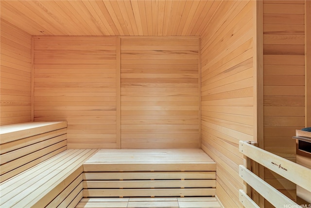 view of sauna / steam room