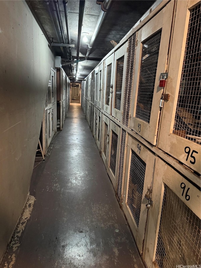 view of storage