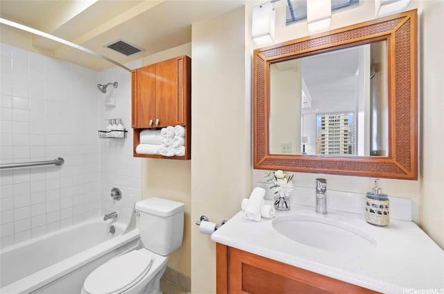 2427 Kuhio Ave Unit 906, Honolulu, HI 96815 - bathroom featuring vanity and shower / washtub combination