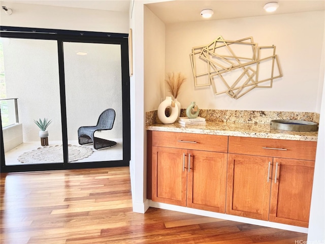 555 Hahaione St Unit 10F, Honolulu, HI 96825 - interior space with wood finished floors and vanity