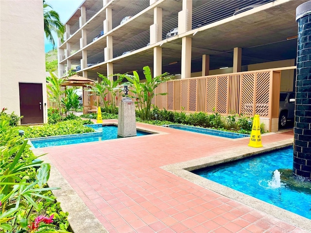 555 Hahaione St Unit 10F, Honolulu, HI 96825 - view of pool