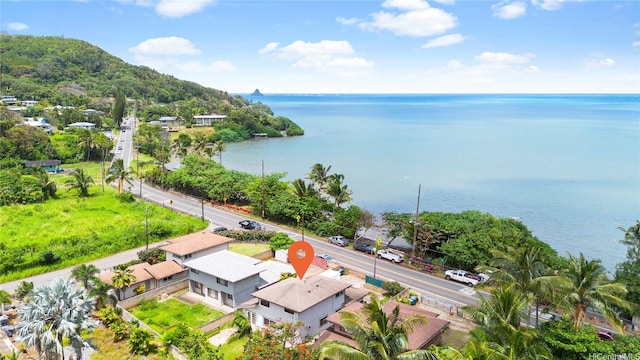47-784 Kamehameha Hwy, Kaneohe, HI 96744 - aerial view featuring a water view
