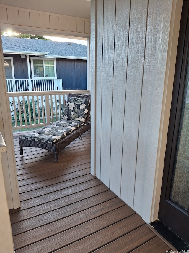 view of deck