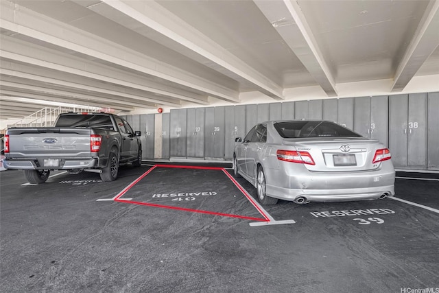 3350 Sierra Dr Unit 601, Honolulu, HI 96816 - view of parking featuring a parking garage