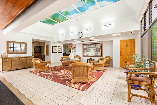 view of community lobby