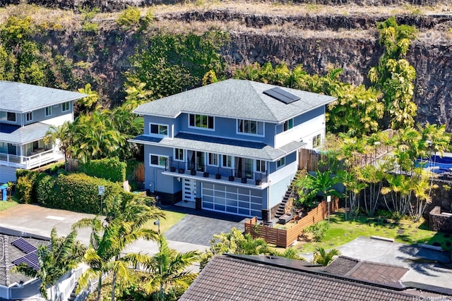bird's eye view