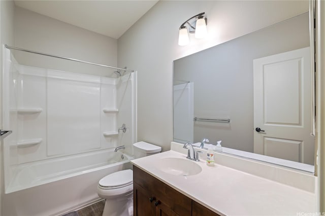 91-1015 Akai St, Ewa Beach, HI 96706 - full bathroom with vanity, shower / bath combination, and wood finished floors