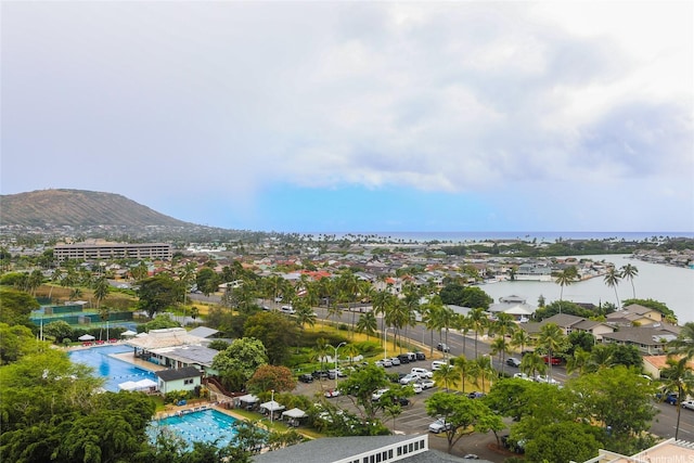 6770 Hawaii Kai Dr Unit 905, Honolulu, HI 96825 - bird's eye view of a pool and a large body of water