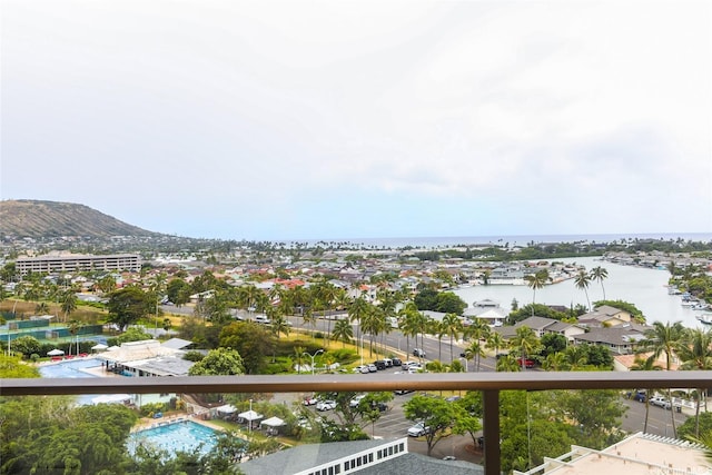 6770 Hawaii Kai Dr Unit 905, Honolulu, HI 96825 - water view with a mountainous background