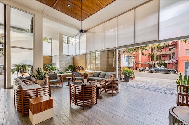 view of building lobby