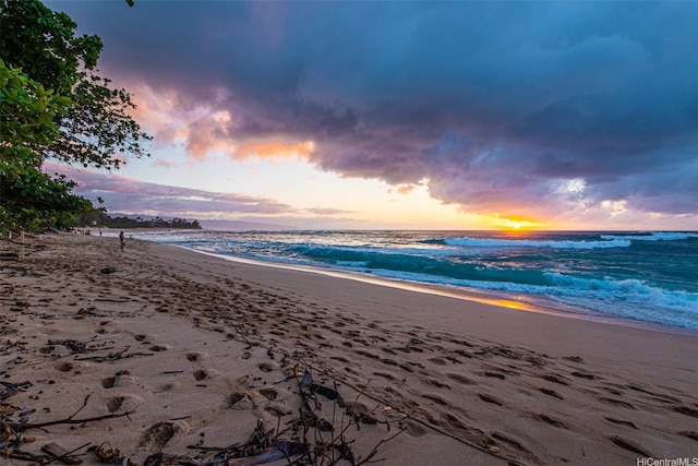 59-75 Hoalua St, Haleiwa, HI 96712 - water view featuring nearby beach