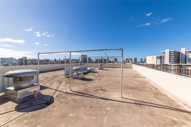 view of home's community featuring a city view