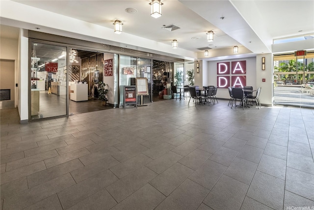 view of community lobby