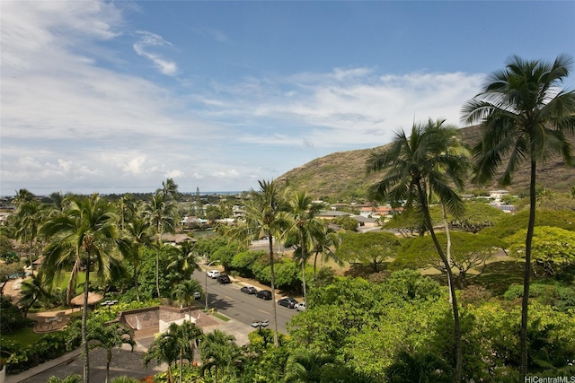 521 Hahaione St Unit 2-6J, Honolulu, HI 96825 - bird's eye view featuring a mountain view