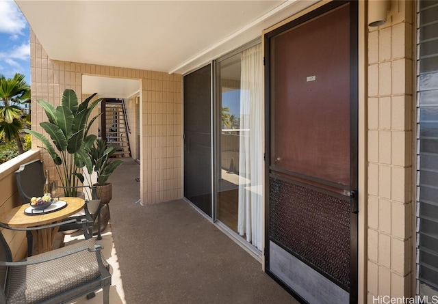 1524 Pensacola St Unit 217, Honolulu, HI 96822 - view of balcony