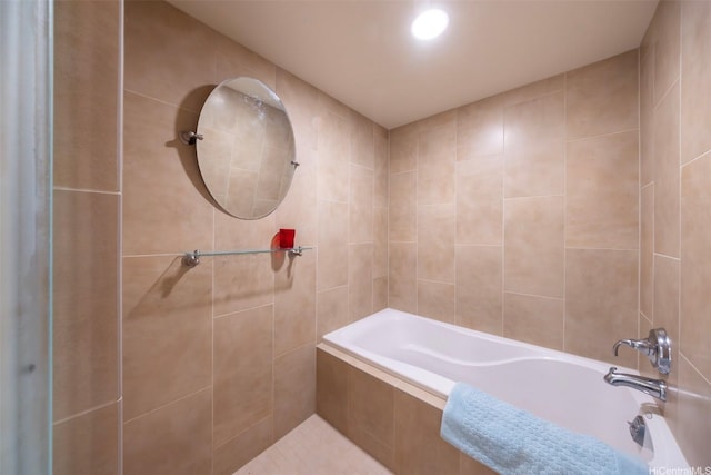 1837 Kalakaua Ave Unit 3304, Honolulu, HI 96815 - full bathroom featuring tiled shower and tiled tub
