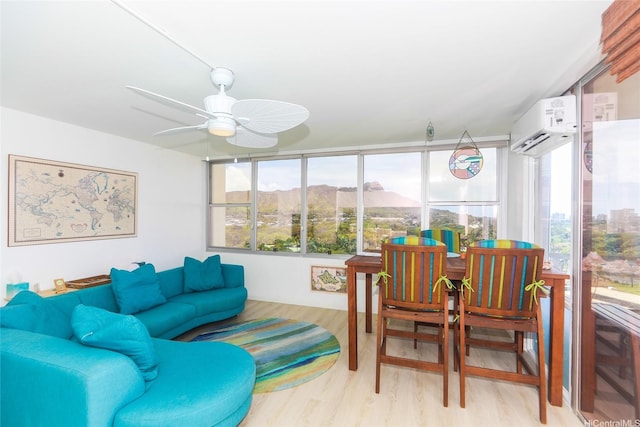 2600 Pualani Way Unit 1201, Honolulu, HI 96815 - sunroom featuring a wall mounted AC