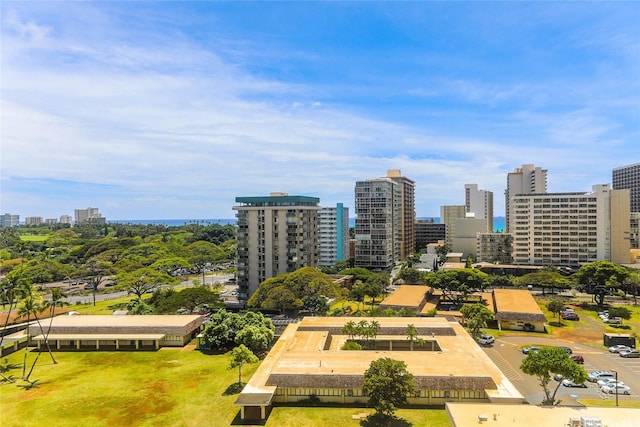 2600 Pualani Way Unit 1201, Honolulu, HI 96815 - aerial view of skyline