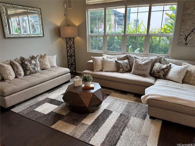 91-1005 Maulihiwa St, Kapolei, HI 96707 - living area with wood finished floors