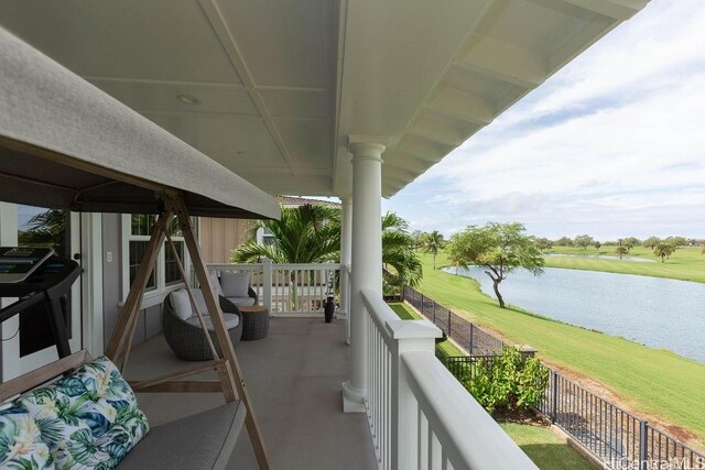 91-1068 Kaikohola St, Ewa Beach, HI 96706 - balcony with a water view