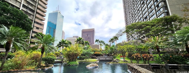 1255 Nuuanu Ave Unit E2012, Honolulu, HI 96817 - surrounding community with a water view